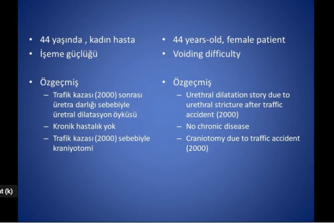 Kadın Üretroplasti